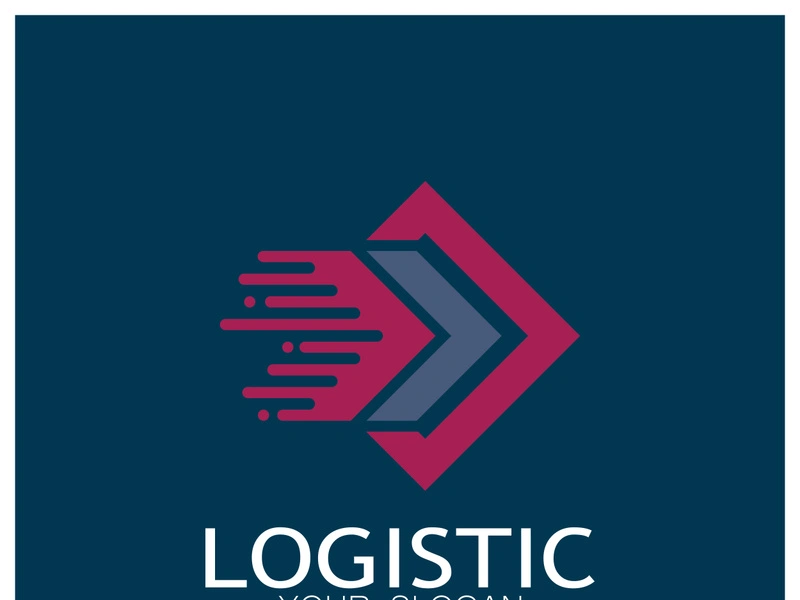 logistics logo icon illustration vector design  distribution symbol  delivery of goods  economy  finance