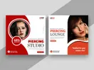 Piercing Shop Social Media Instagram Post Banner