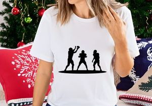 American football players in action silhouette illustration