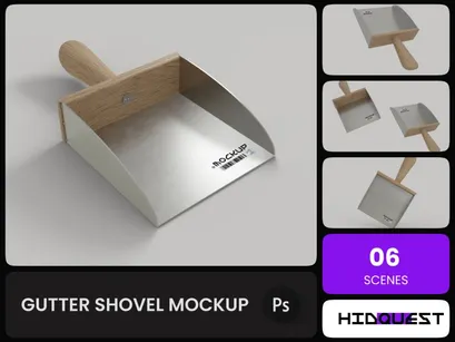 Gutter Shovel Mockup