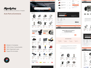MaxAuto – AI-Powered Auto Parts eCommerce preview picture