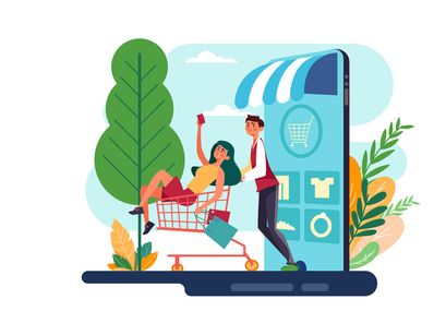 M119_Online Shopping Illustrations