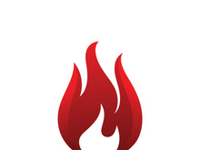 Fire Flame Logo design vector template