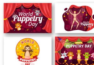 12 World Puppetry Day Illustration