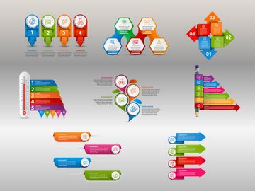 3D-Business Infography Set preview picture