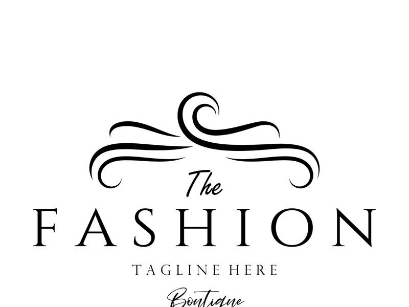 Simple clothes hanger logo details with creative design.for business, boutique, fashion, lifestyle, beauty, wardrobe, wedding dress, clothing store