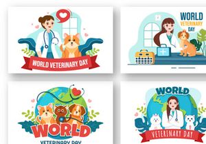 16 World Veterinary Day Illustration