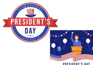 19 Happy Presidents Day Illustration