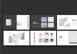 Dark Light Keynote Template