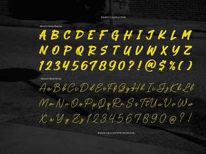 Memori Senja | Hand Drawn Script