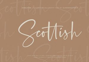 Singleton - Signature Font