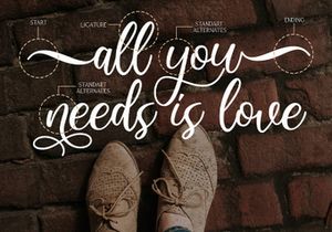Virgiluna - Modern Calligraphy Font