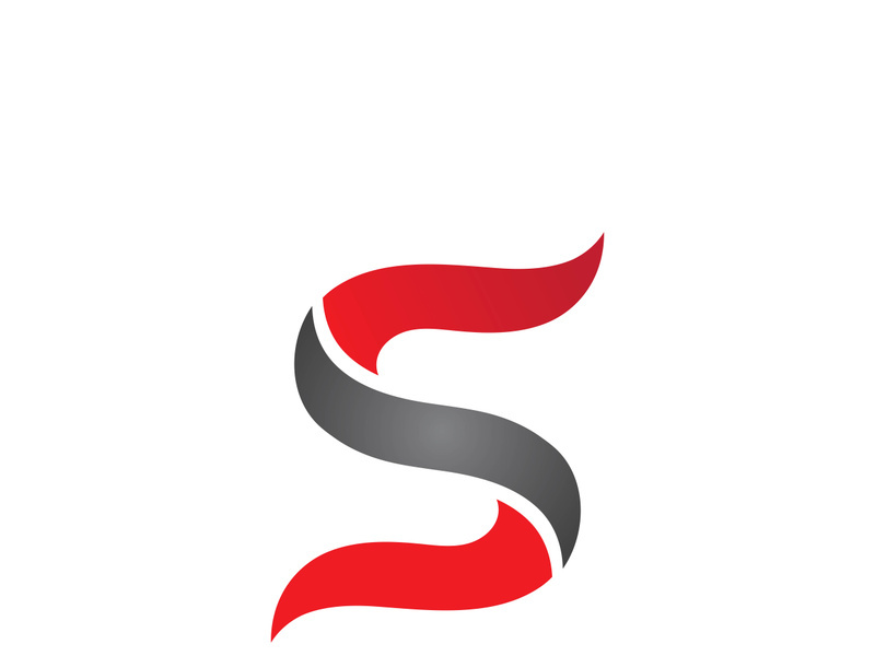 S logo Business corporate letter design vector