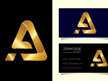 Initial letter A logo design template vector illustration. preview picture