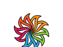 Beauty Vector lotus flowers design logo Template icon