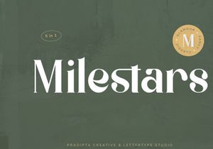 Milestone Modern Classic Font