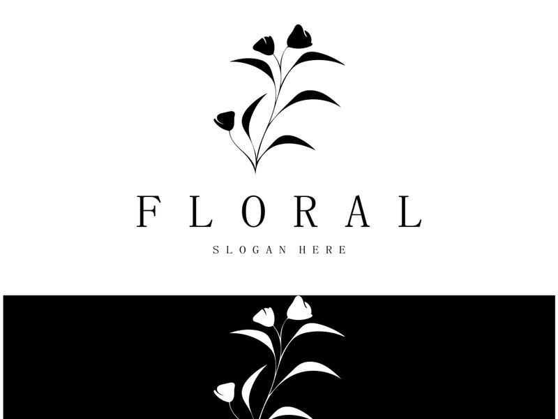 Elegant floral and leaf frame. Delicate botanical vector illustration for labels, spas, corporate identity, and wedding invitations