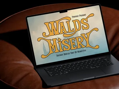 Walds Misery | Fantasy Display Font