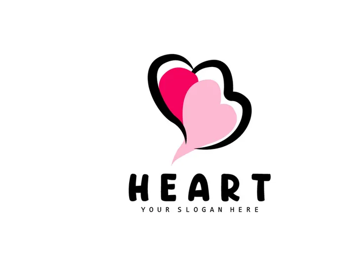 Heart Logo, Love Design, Valentine's Day