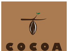 cocoa logo,cocoa bean,cocoa tree,cocoa branches and leaves,chocolate mix on white background,vintage,modern,simple,minimalist icon illustration template design vector