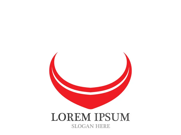 Bull horn logo and symbols template icons appBull horn logo and symbols template icons app