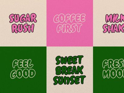 Pops Cloud | Groovy Hand Drawn