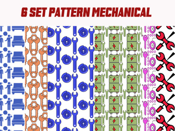 6 Sets of mechanical patterns preview picture