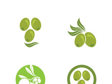 Extra virgin olive oil logo icon design vector illustration