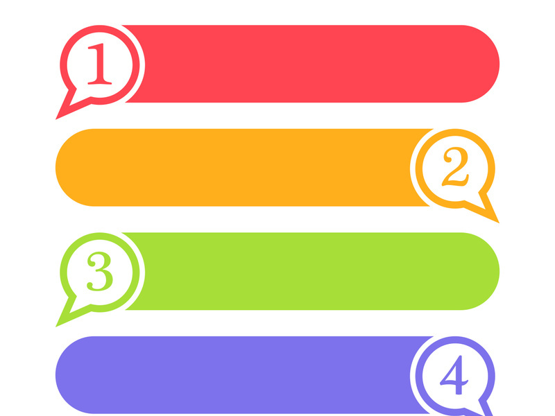 Speech bubble icon Logo template vector illustrations