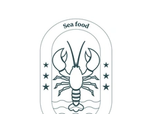 Vintage lobster logo