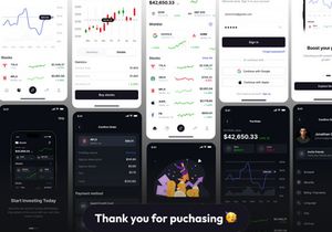 Stokie - Stock Market UI Kit App