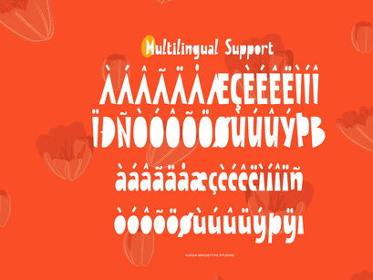 Orchad Drawing | Cutout Handwritten