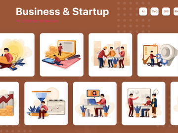 M183_Business Illustrations preview picture