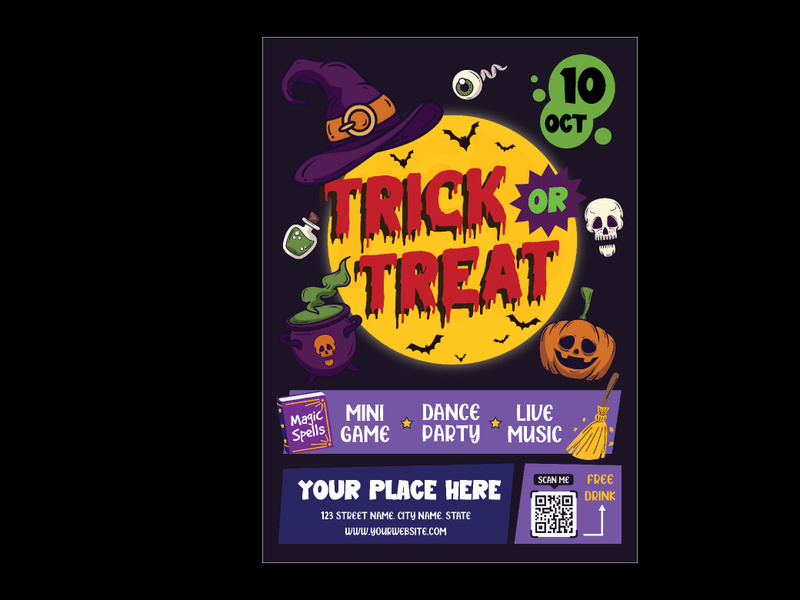 Trick or Treat Flyer