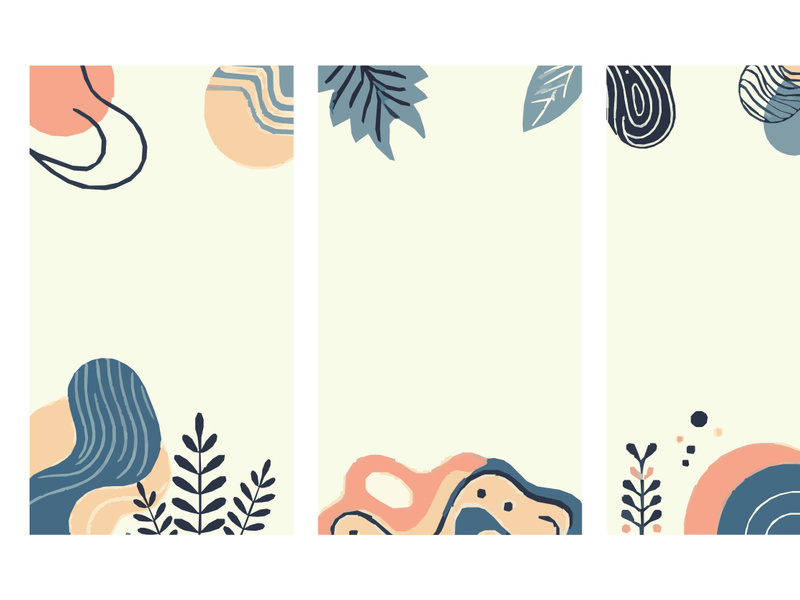 Abstract botanical background