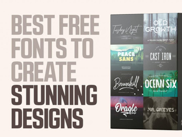 Free Fonts To Create Stunning Designs preview picture