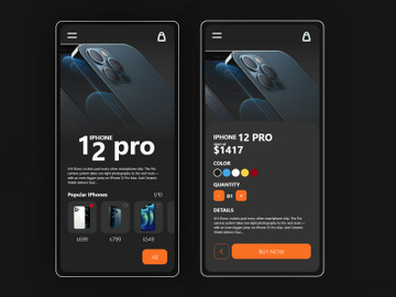 eCommerce App Template preview picture