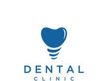Dental abstract logo. Dental Health, dental care and dental clinic. Logo for health, dentist and clinic.