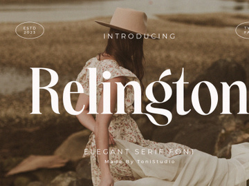 Relington-Elegant Serif Font preview picture