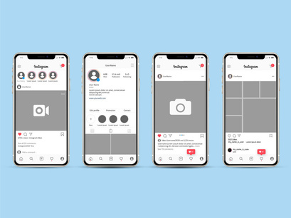 instagram Landing Page