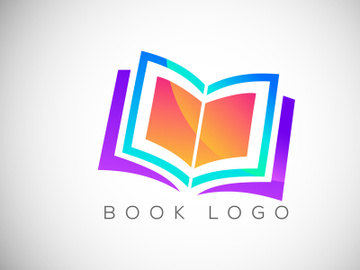 Creative Book Concept Logo Design Template, Education Logo preview picture