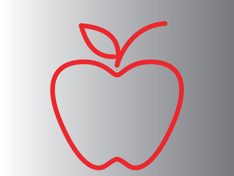 Apple logo design
