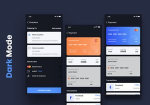 Freebie Payment & Checkout Screens