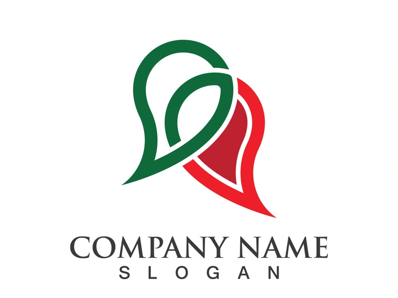 message bubble logo and symbol speech icon illustration