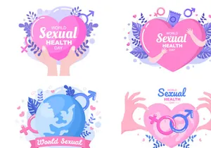 22 World Sexual Health Day Background Illustration