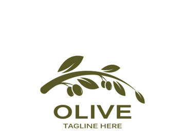 Olive fruit logo design. preview picture