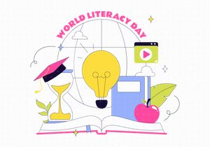 10 World Literacy Day Illustration