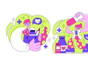 5 Ilustración Vectorial de Farmacéutico