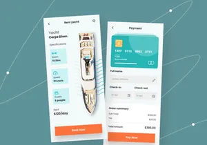 Yacht Booking App Design
