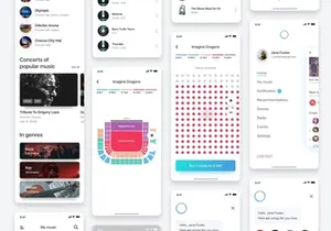 Aura Music Service UI Kit